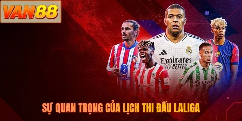 Sự quan trọng của Lịch thi đấu Laliga
